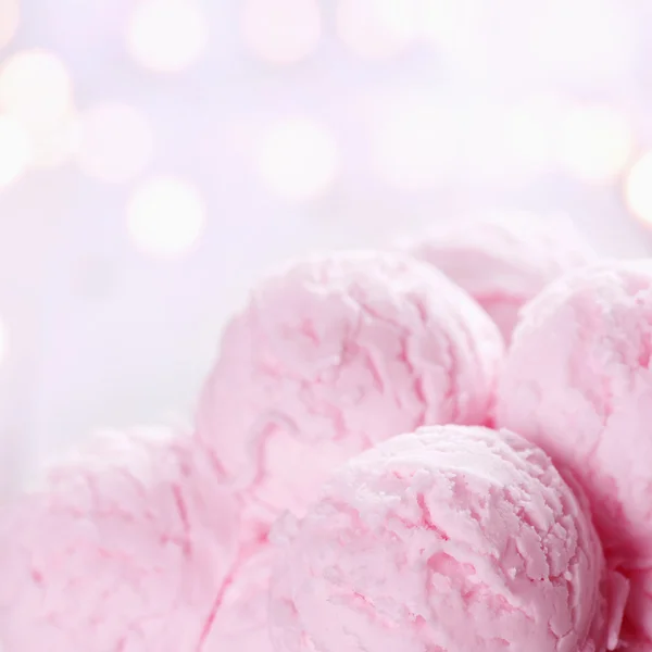 Gelato rosa — Foto Stock