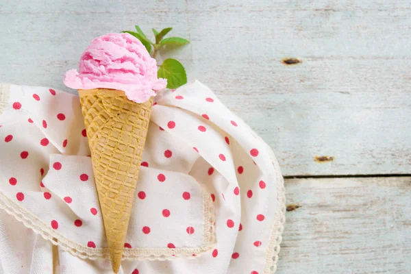 Nad zobrazení berryfruit zmrzlina — Stock fotografie