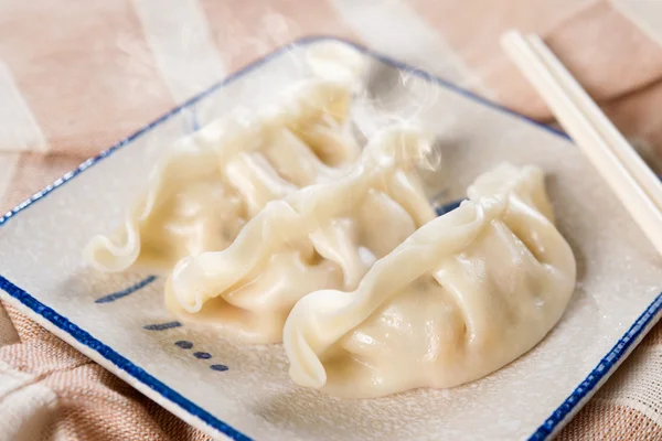 Dumplings de comida china populares — Foto de Stock