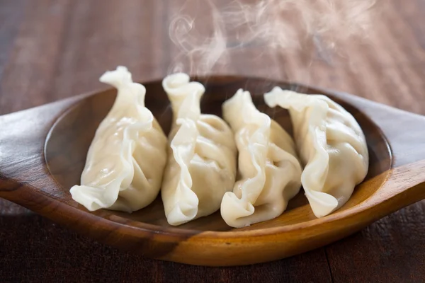 Vers gekookt Dumplings — Stockfoto