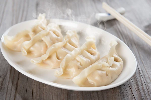 Asian gourmet dumplings — Stock Photo, Image