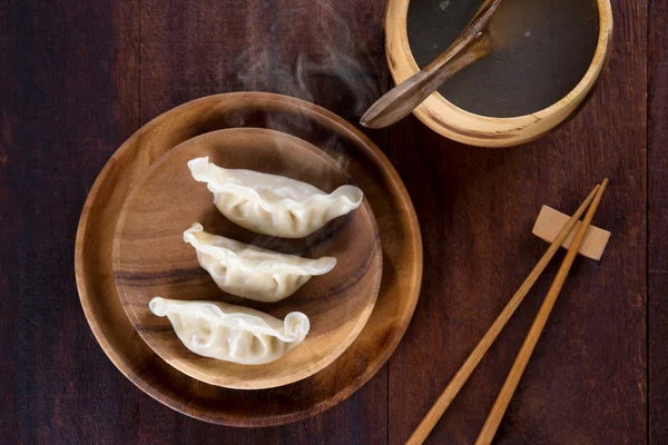 Dumplings vista superior — Foto de Stock