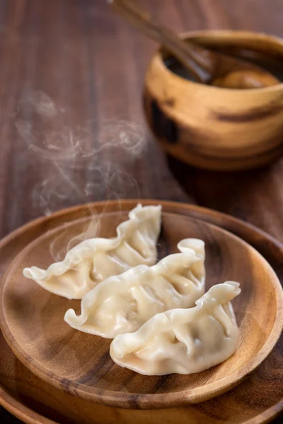 Смачна їжа китайський пельмені — стокове фото
