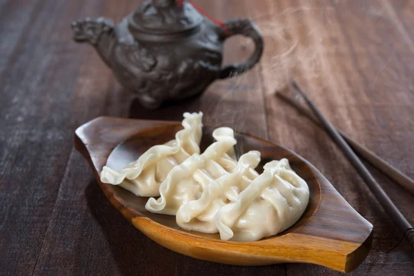 Gedämpfte Knödel — Stockfoto