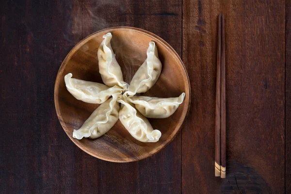 Chinesische gedämpfte Knödel — Stockfoto