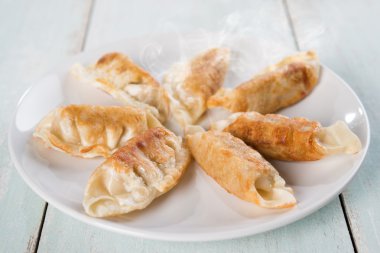 Asya yemek pan Kızarmış köfte