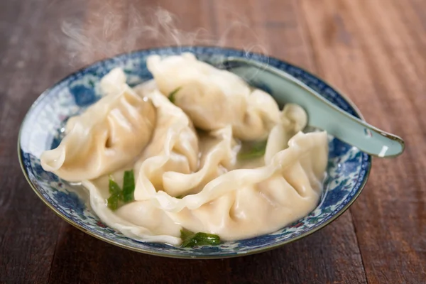 Knödelsuppe — Stockfoto