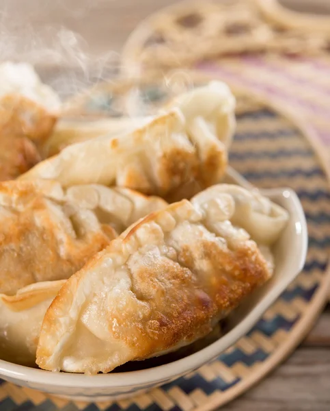 Famoso cozinha asiática pan bolinhos fritos — Fotografia de Stock