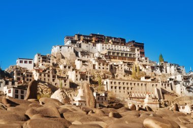 Hindistan Ladakh Leh Thiksey Manastırı