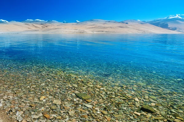 Lago Tso Moriri — Foto de Stock