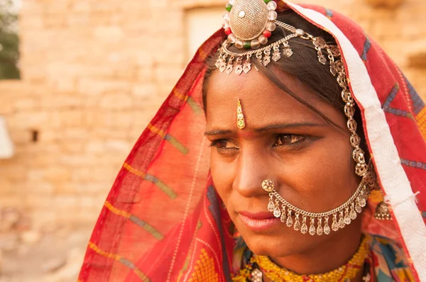 Portrait de fille indienne — Photo