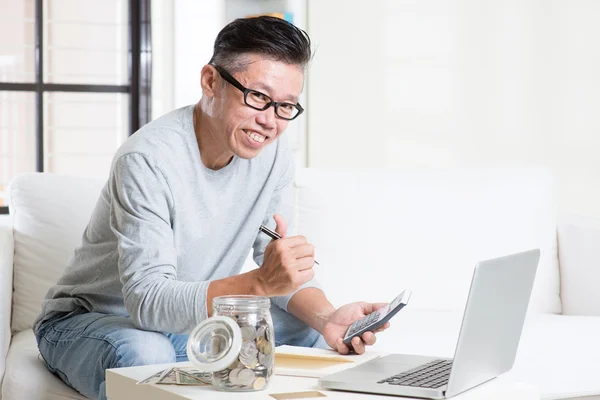 Planung des Rentenlebens — Stockfoto