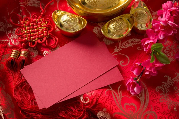 Tarjeta de año nuevo chino — Foto de Stock