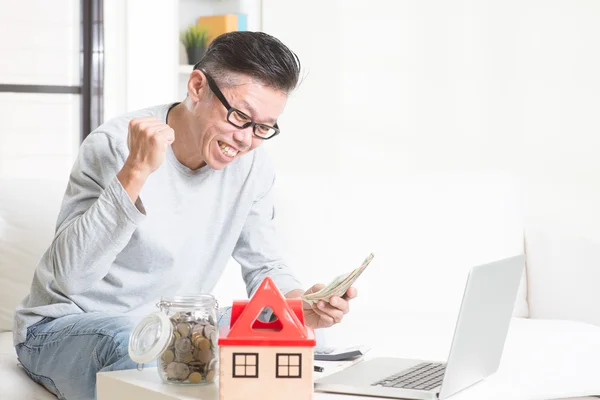 Retirees financial planning concept. — 스톡 사진