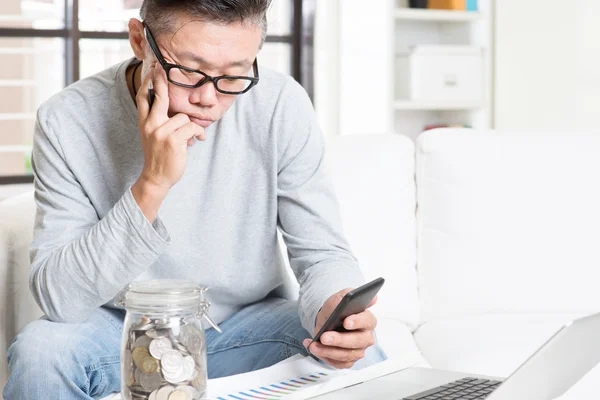 Financiële planning voor pensioenen — Stockfoto