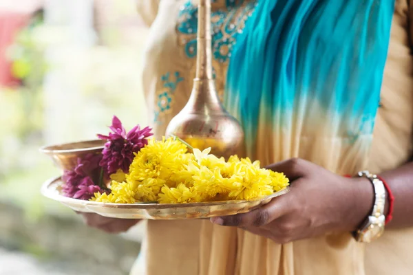 Indian religious offerings — Stock Photo, Image