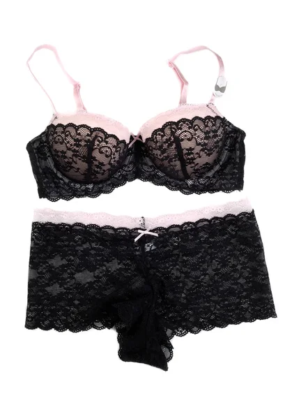 Conjunto de lingerie de renda — Fotografia de Stock