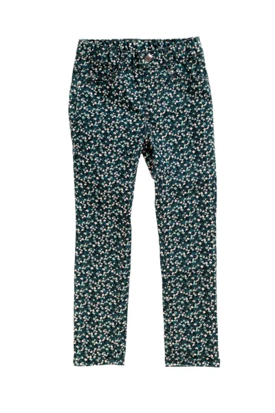 Pantalones con un patrón de flores . — Foto de Stock