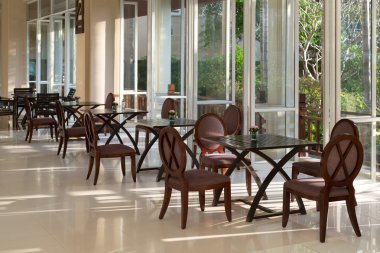 Otelde boş Restoran