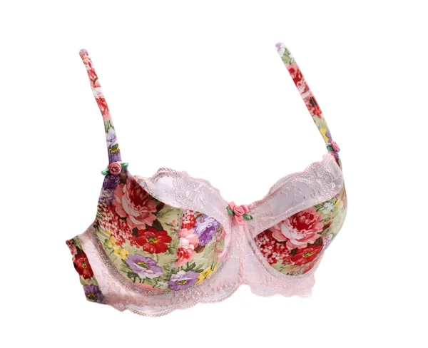 Colored lace bra. — Stock Photo, Image