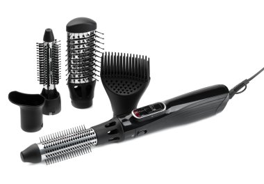 Feng fırça. Beyaz arka plan üzerinde izole.