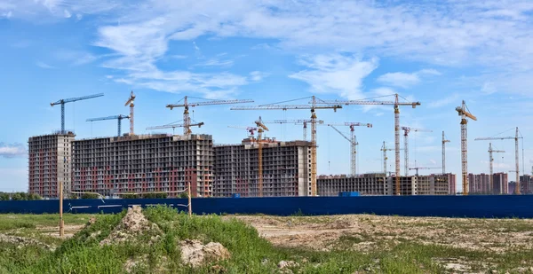 Construction of the new building — Stock Photo, Image