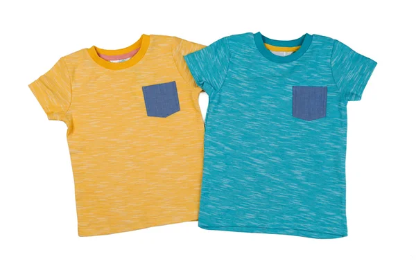 Zweifarbige T-Shirts. — Stockfoto