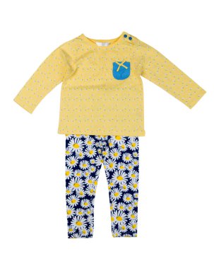 Papatya desenli çocuk giyim