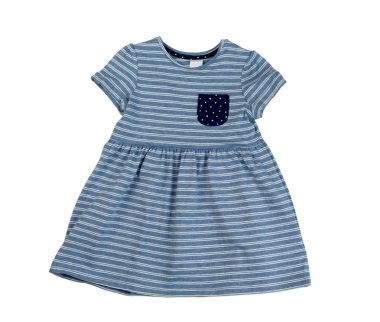 Mavi çizgili elbise, ayrı tut