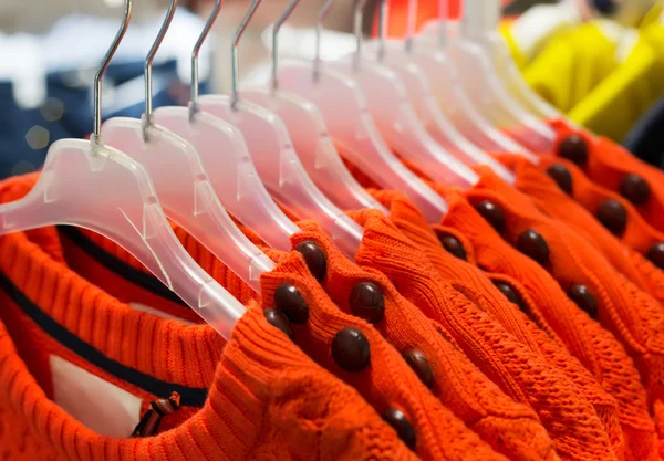 Naranja Ropa de moda — Foto de Stock