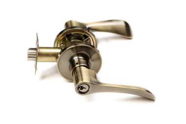 kapı tokmağı izole beyaz