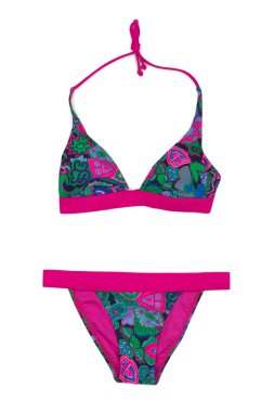 Çiçek desenli mayo.