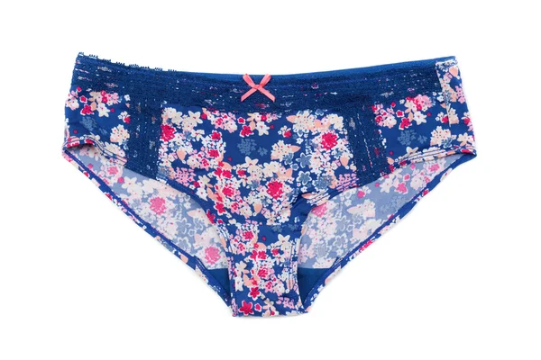 Panties in floral pattern — Stock Photo, Image