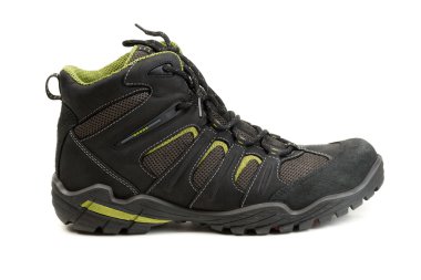 Bir yüksek teknoloji su geçirmez kış trekking botları.