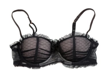 şık sütyen beyaz izole.