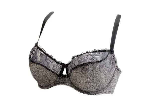 Grey bra — Stock Photo, Image