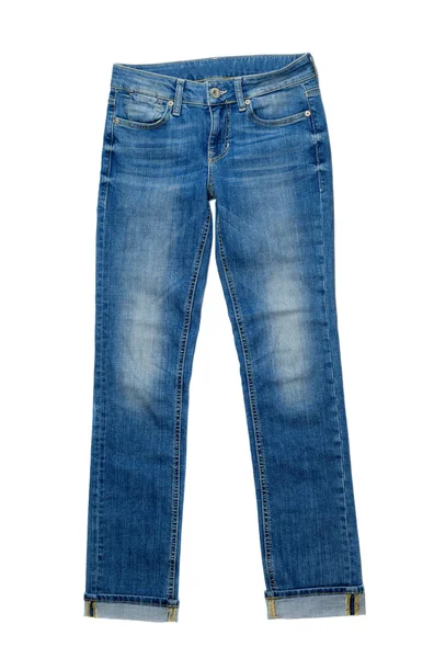 Calça jeans jeans azul — Fotografia de Stock