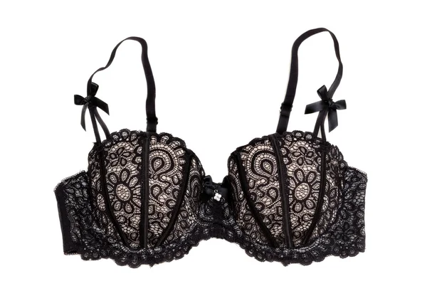 Black bra — Stock Photo, Image