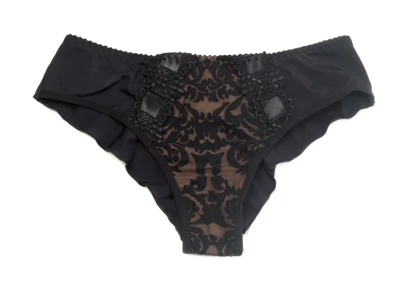 Black sexy panties. — Stock Photo, Image