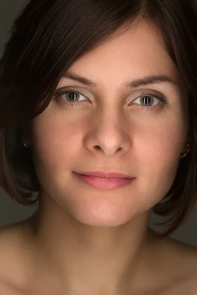 Portrait of charming girl close-up — Stock Photo, Image