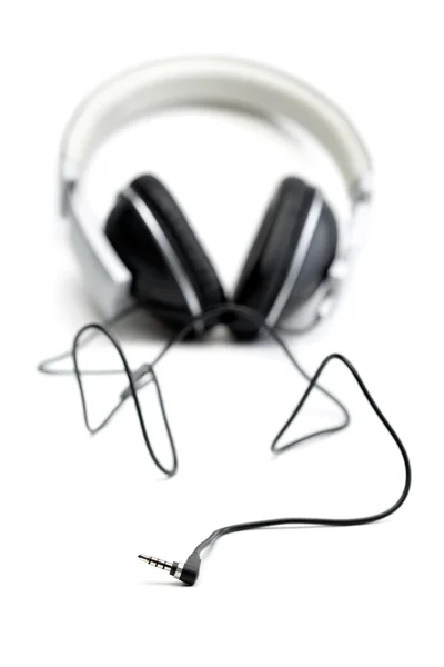 Headphones with wire — Stock Photo, Image