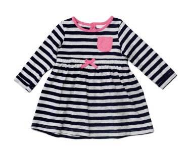 Bicolor çizgili saten straplez elbise