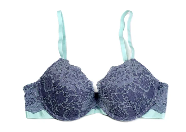 Blue bra — Stock Photo, Image