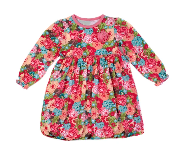 Kind kleur jurk — Stockfoto