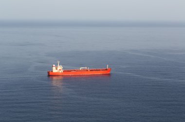 Tanker gemisi denizde