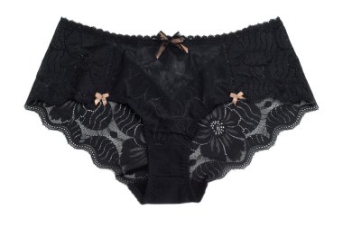 siyah dantel külot