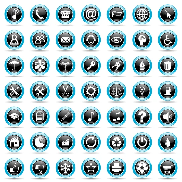 Set di icone Internet — Foto Stock