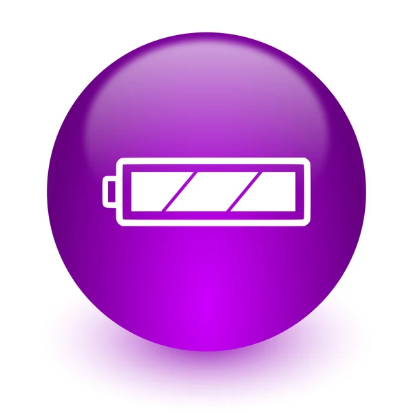 Icono de internet batería — Foto de Stock