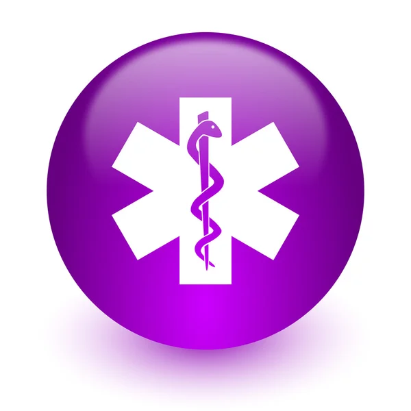 Emergency internet icon — Stock Photo, Image