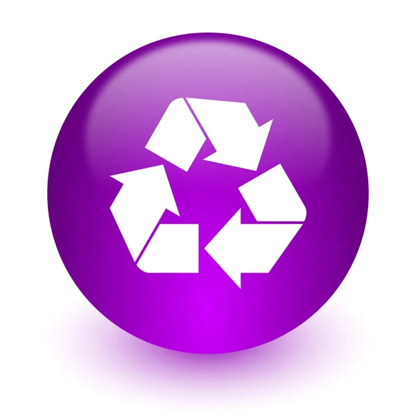 Internet-Ikone recyceln — Stockfoto